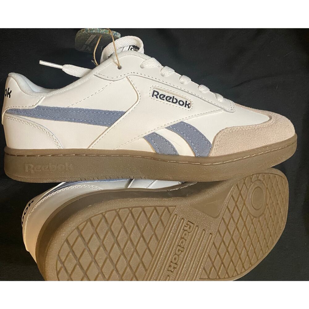 NIB Reebok FORTE lounger white LT BLUE Womens Sport Sneakers Ortholite Shoes 9M - Picture 12 of 12
